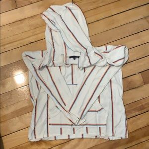 Striped light sweatshirt